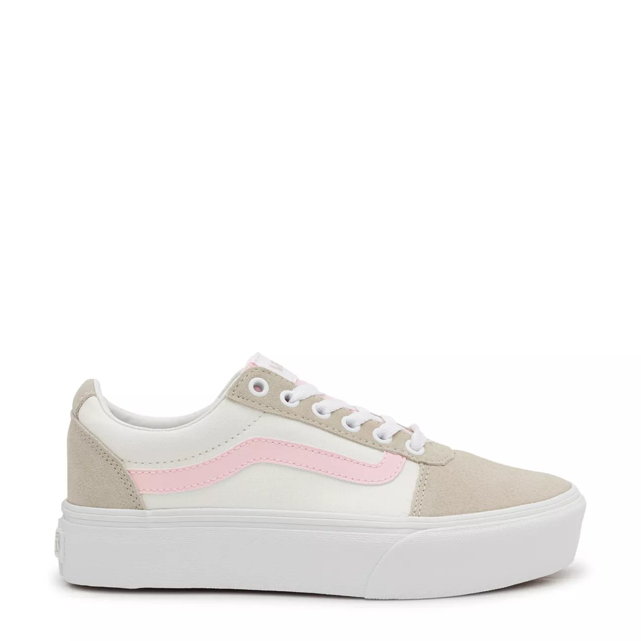 Cream platform clearance vans