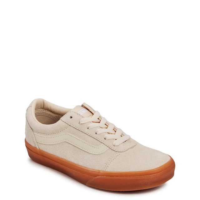 Vans Women s Ward Sneaker in Creme Brulee Translucent Gum Size 7.5 Medium