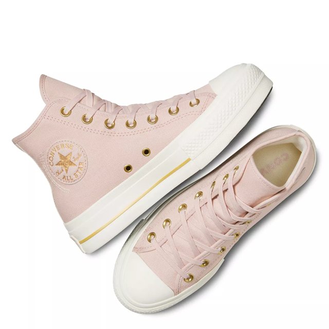 Chuck taylor all star lift sneaker rose gold sales