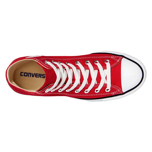 Red converse high tops dsw discount