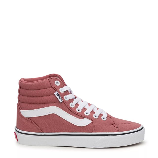 Red high top vans womens sale