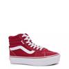 Womens red cheap vans high tops