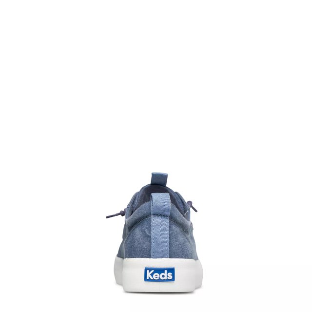 Navy blue discount leather keds