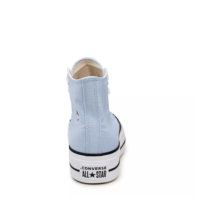 Converse Women s Chuck Taylor All Star Hi Lift Platform Sneaker in Cloudy Daze Black Size 8.5 Medium