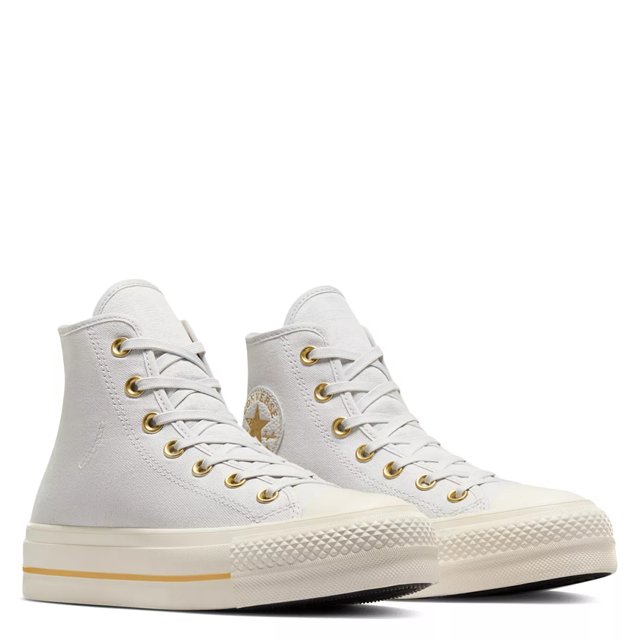 White converse with holes on sale
