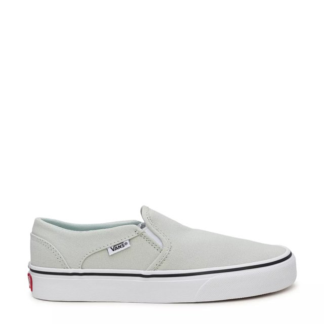 Dsw white slip on vans deals