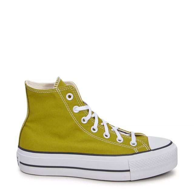 High top yellow converse top