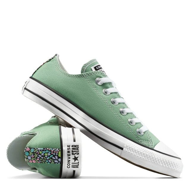 ♡mint♡ Converse Women's Chuck Taylor All Star Mini Flowers Sneaker