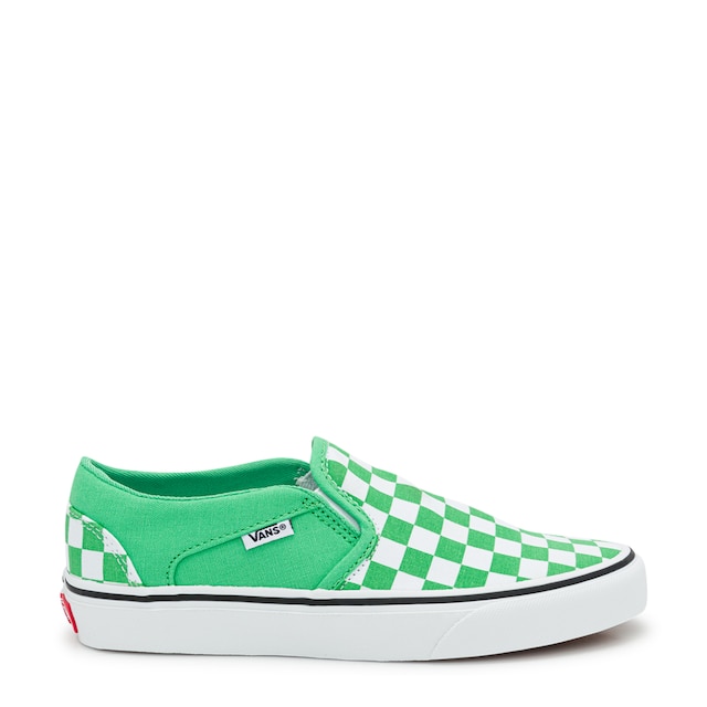 Vans Women's Asher Checkerboard Slip-On Sneaker | The Shoe Company