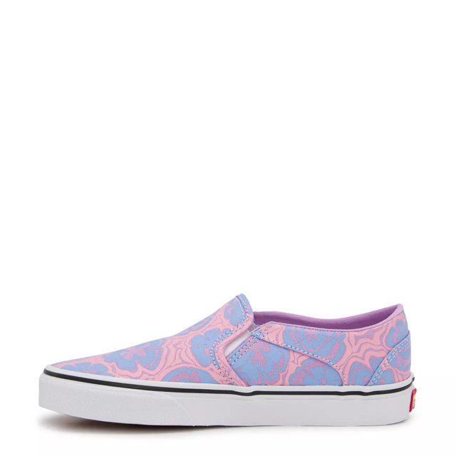 Vans Women s Asher Psych Floral Slip On Sneaker DSW Canada