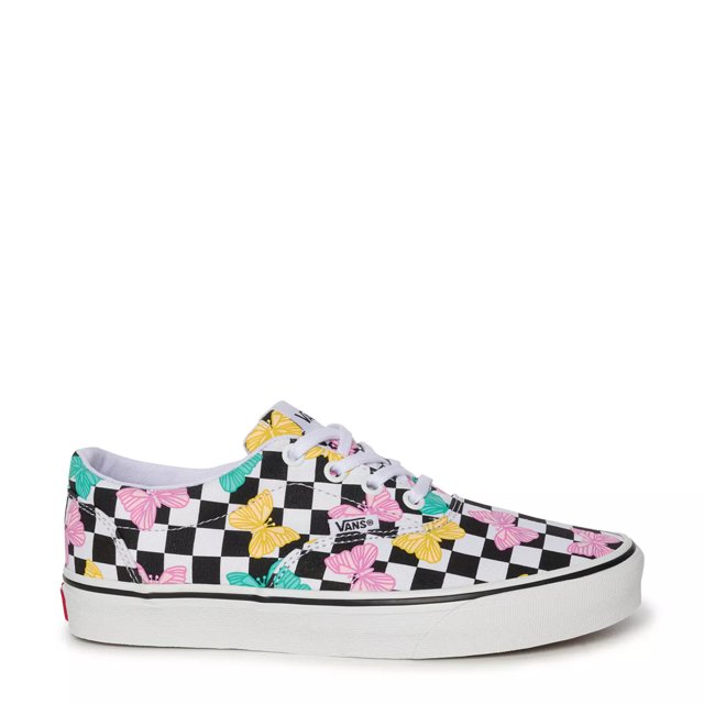 Vans Women's Doheny Butterfly Checkerboard Sneaker | The Shoe Company