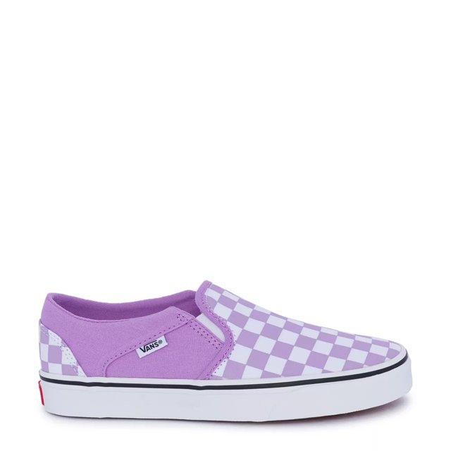 Womens asher checkered on sale vans