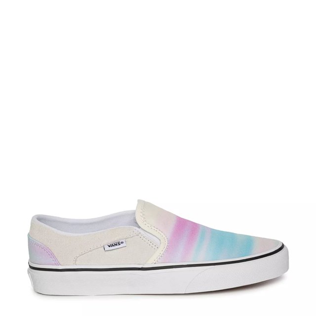 White vans slip ons dsw online
