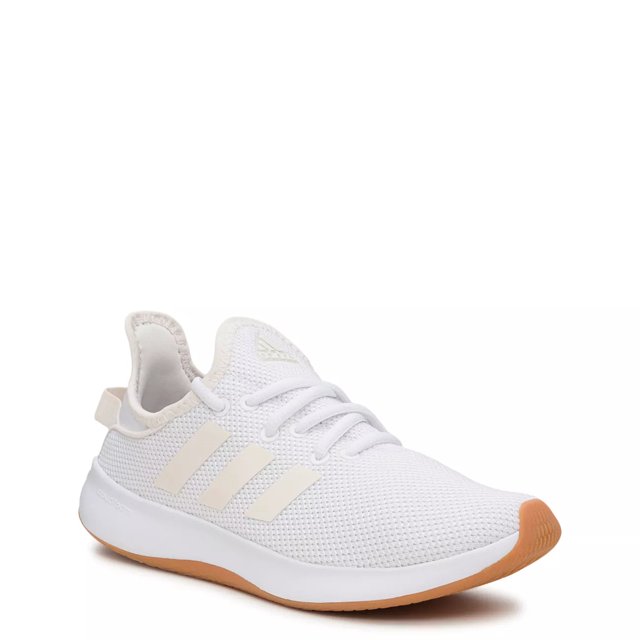 Adidas cloudfoam women's white sales