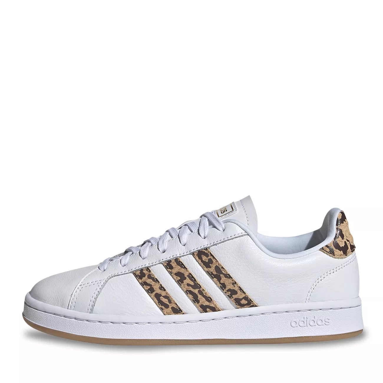 adidas grand court sneaker leopard