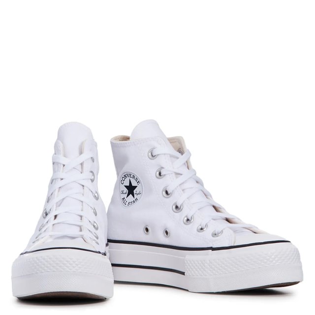 Low top white chuck taylors deals