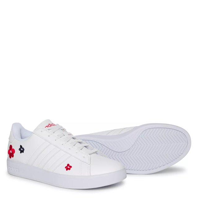Adidas grand court witte sneakers sales