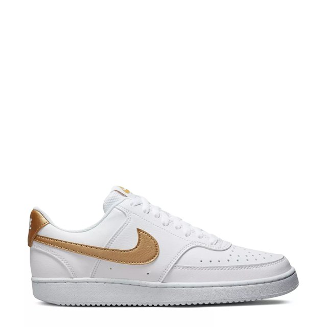 Nike Women s Court Vision Low Next Nature Gold Leather Size 7