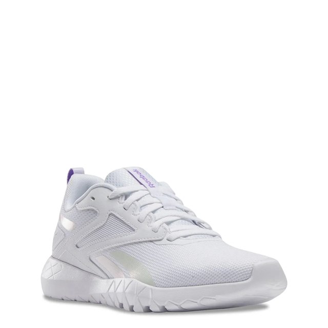 Reebok Footwear Women Flexagon Energy TR 4 Shoes FOOTWEAR WHITE DIGITAL PURPLE