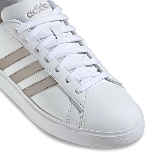 Adidas grand court platinum new arrivals