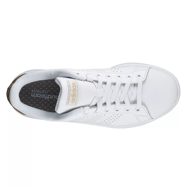 adidas women's cloudfoam advantage leather sneakers