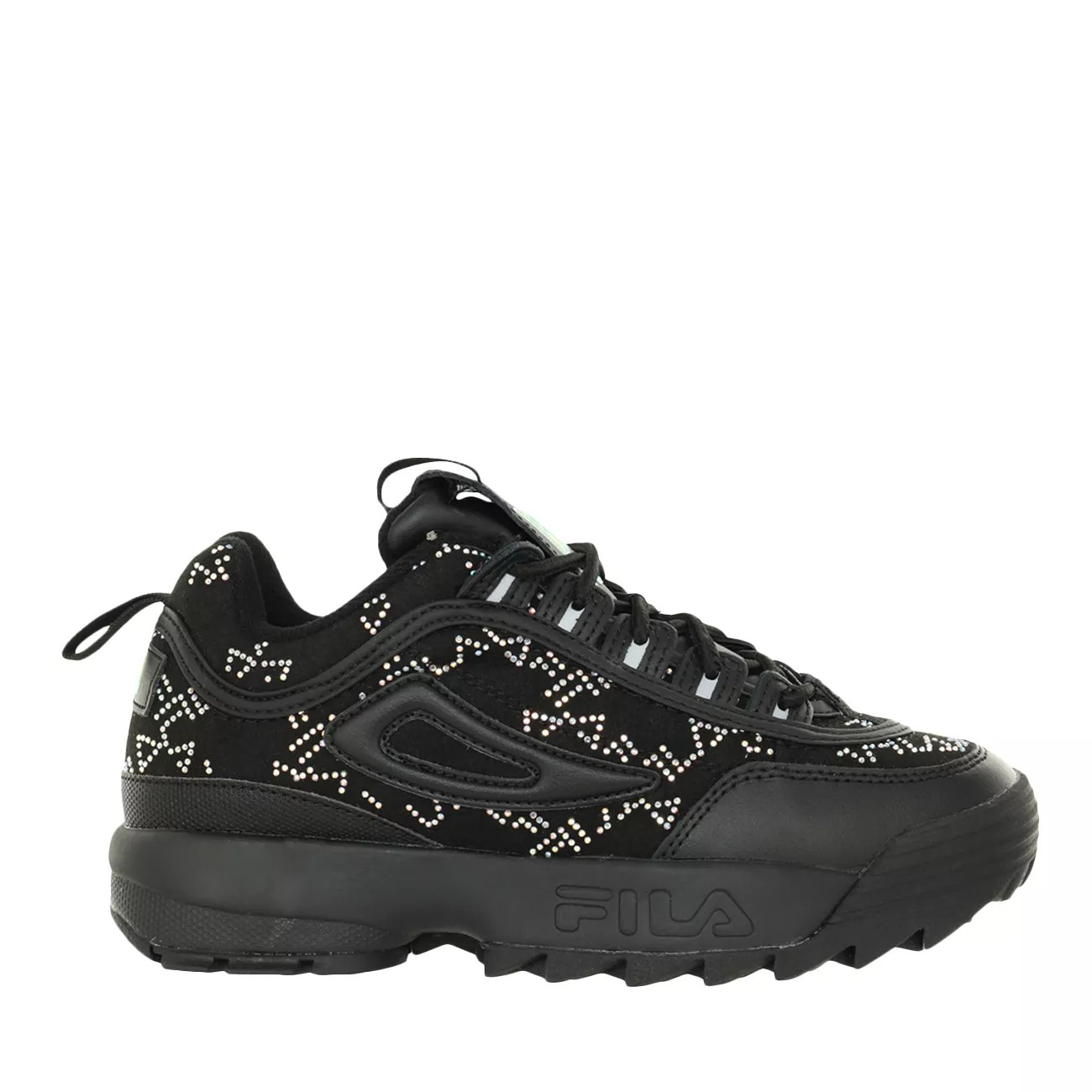 fila disruptor ii women's black