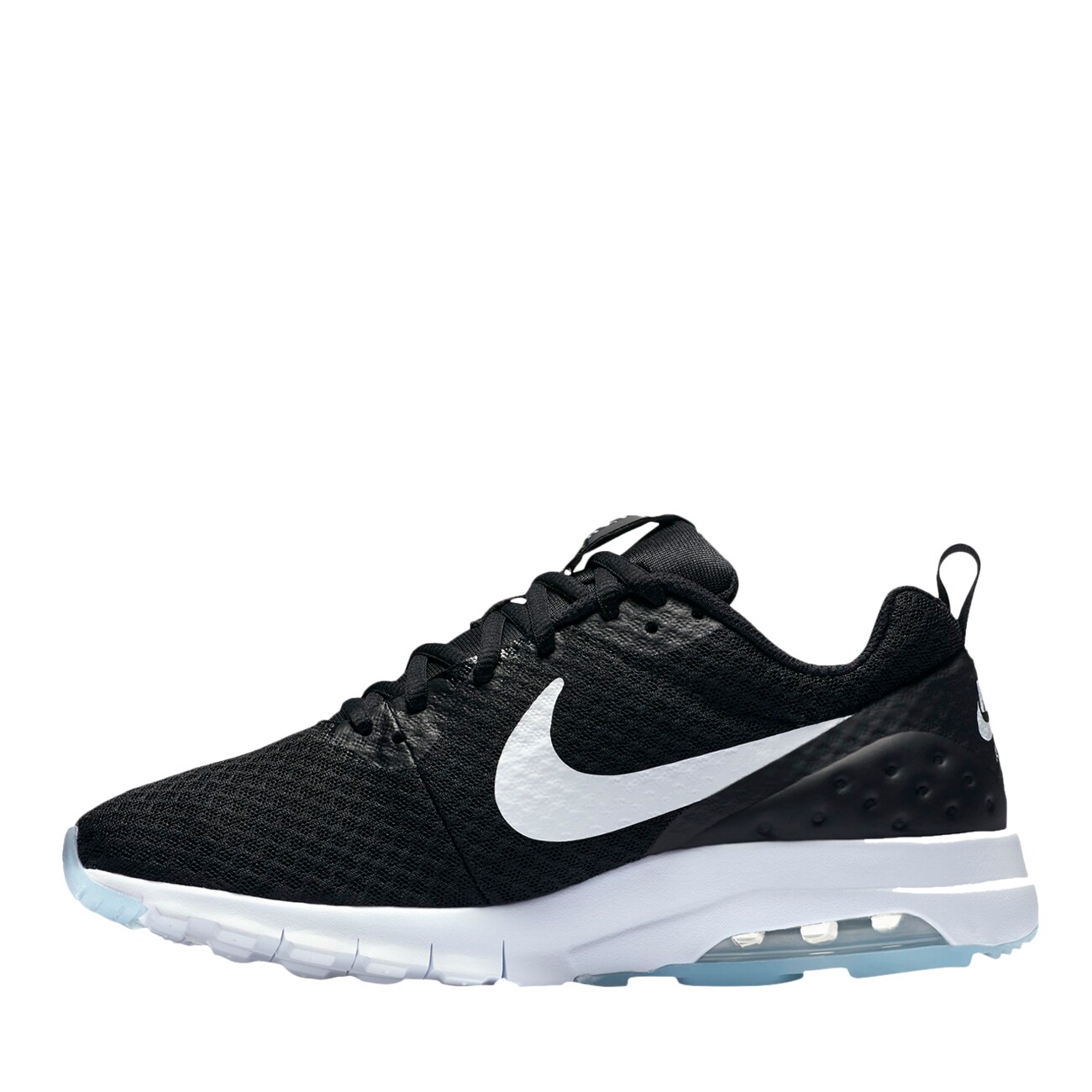 nike air max motion black and white