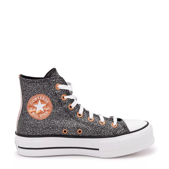 Converse women's chuck taylor all star glitter canvas low top sneaker clearance