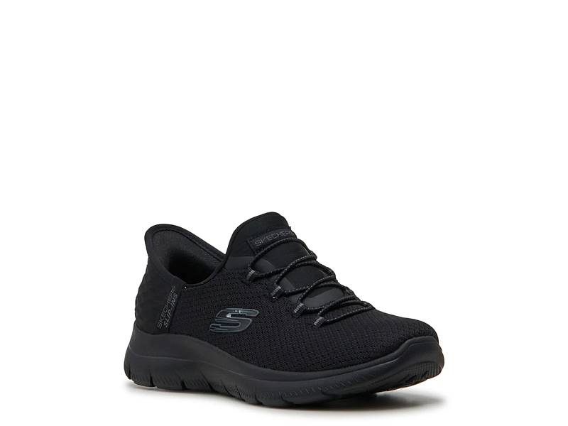 SKECHERS Hands Free Slip-ins ブラック Skechers Men's Summits Colsin Sr Hands Free Slip-Ins Work