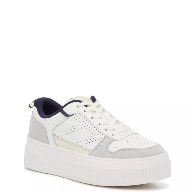 Le Tigre Women s Midtown Lo Platform Sneaker Off White 6.5