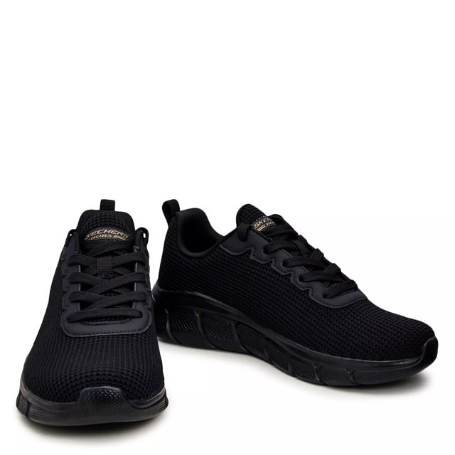 Skechers Women s Bobs Sport B Flex Visionary Essence Sneaker Black 7