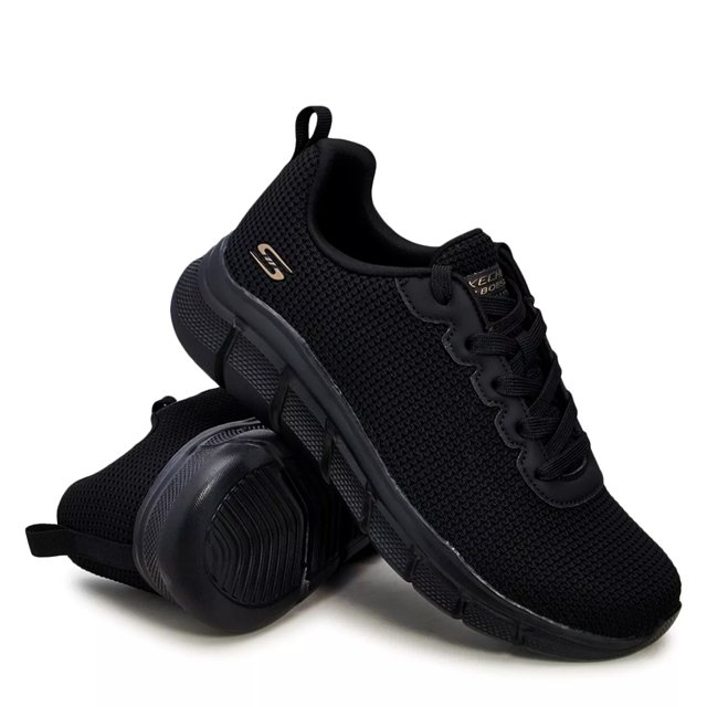 Skechers Women s Bobs Sport B Flex Visionary Essence Wide Width Running Shoe