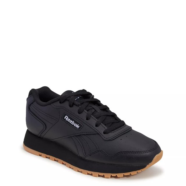 Reebok Women s Glide Sneaker in WhiteBlack Gum Leather Size 8 Medium