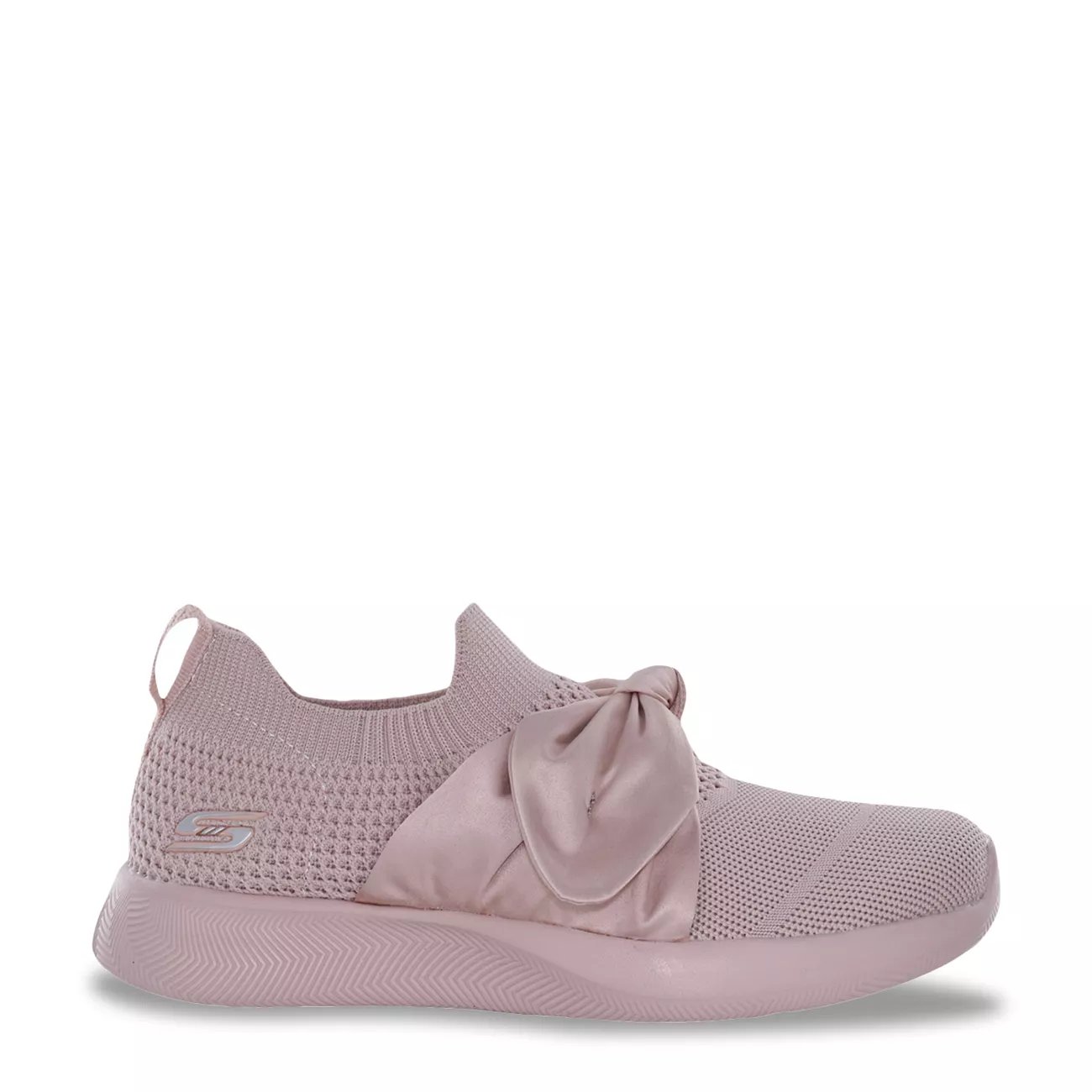 sketchers pink bow