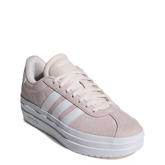 Adidas Women s VL Court Bold Lace Up Sneaker