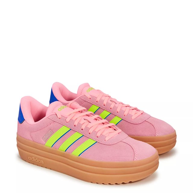 adidas Women s VL Court Bold Platform Sneaker The Shoe Company