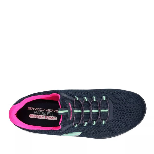 Skechers Women's Sport Summits Mesh Slip-on Athletic Sneaker, Wide Width  Available 