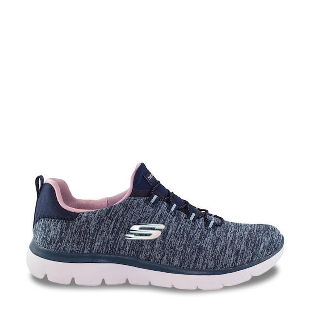 Athletic Works Women's Bungee Slip On Sneakers, Wide Width Available 