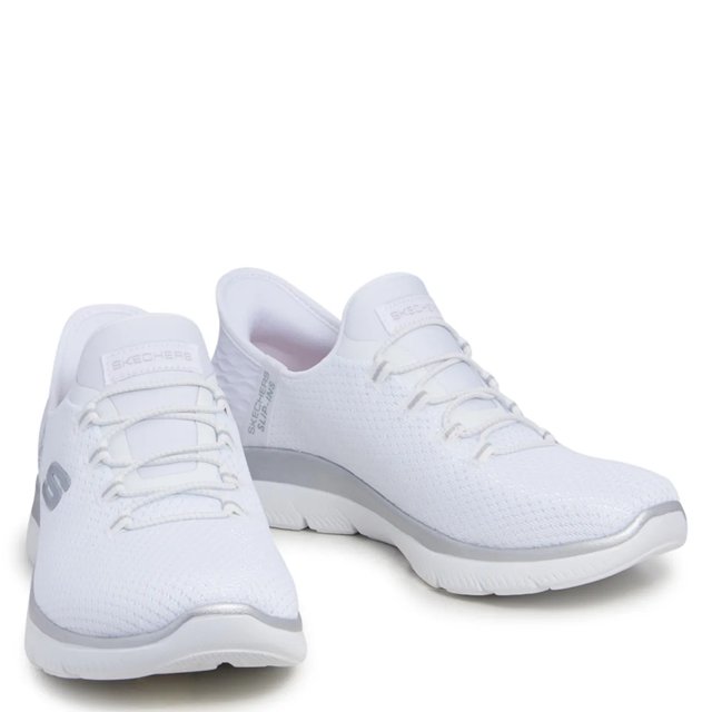 Skechers Women s Hands Free Slip ins Summits Diamond Dream Sneaker The Shoe Company