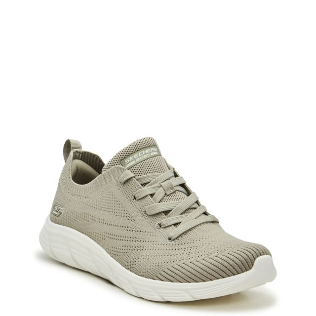 Skechers Women s Bob B Flex Lo Sneaker in Olive Size 8 Medium