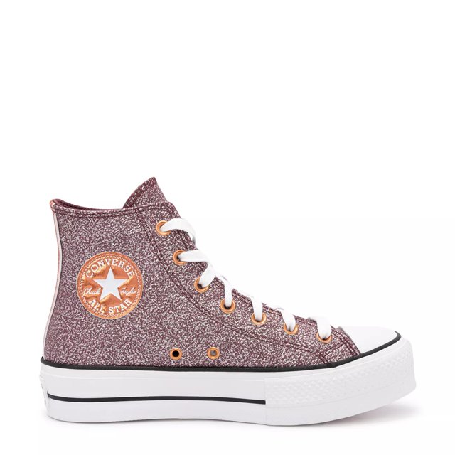 Platform glitter converse shop