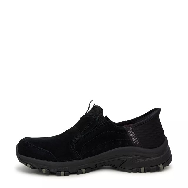 Skechers suede slip ons sales