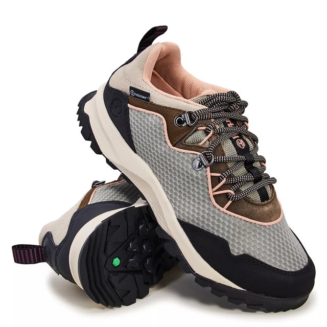 Timberland Women s Lincoln Peak Hiking Shoe in Taupe Leather Size 9 Medium
