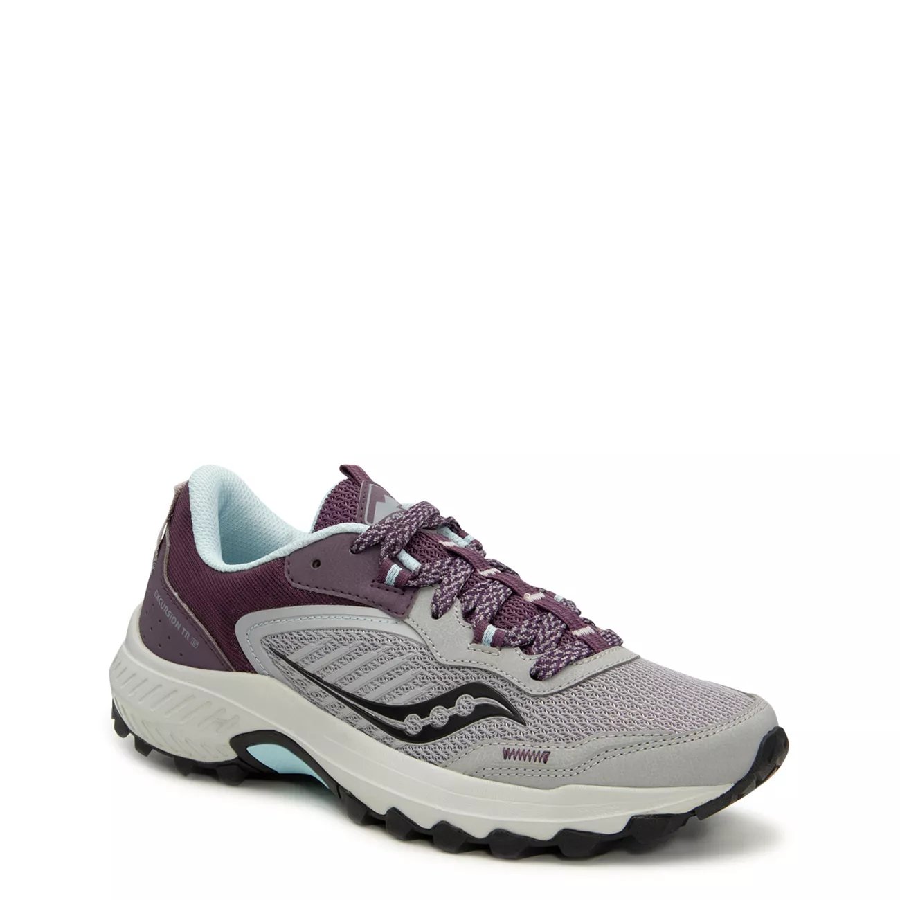 Saucony Women's Excursion TR15 GTX Trail Running Shoe, Black/Charcoal