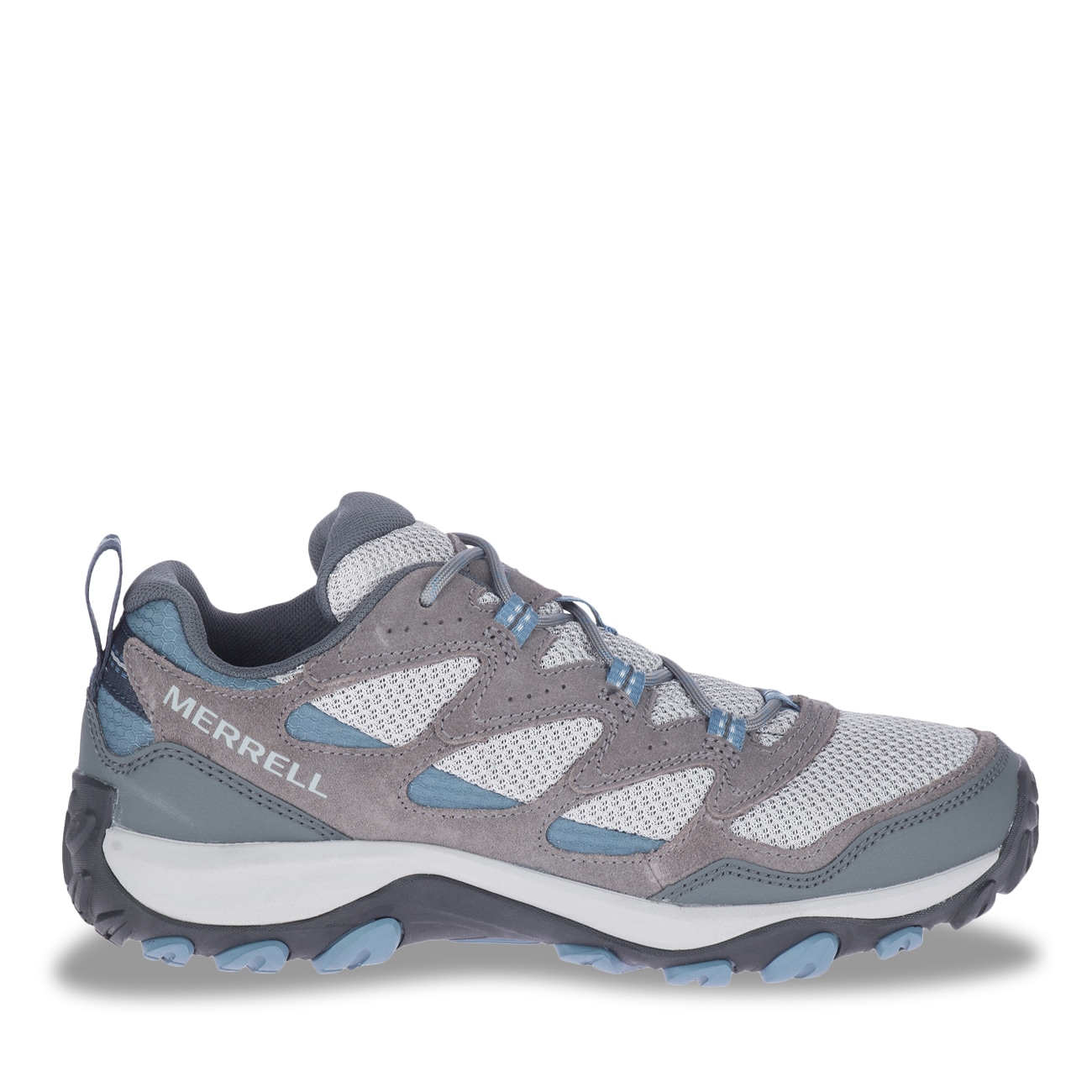 Merrell Shoes Womens 9 Sea Shore Blue Grey Hiking Athletic