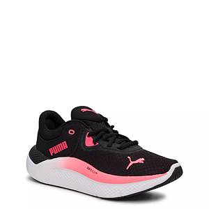 PUMA Women's Caroline Stripe Wedge Sneaker,Virtual Pink,8 B US