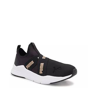 WMNS) PUMA Ella Lace Up Black 193919-02 - KICKS CREW