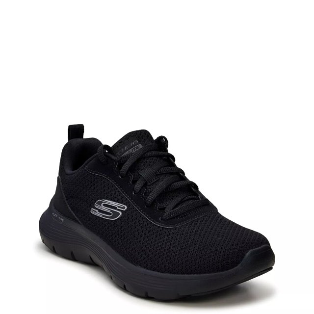 Black skechers runners on sale