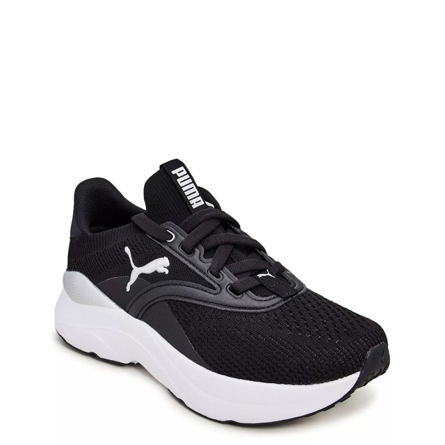 PUMA SOFTRIDE Mayve Running Shoes Women s Black White Size 7