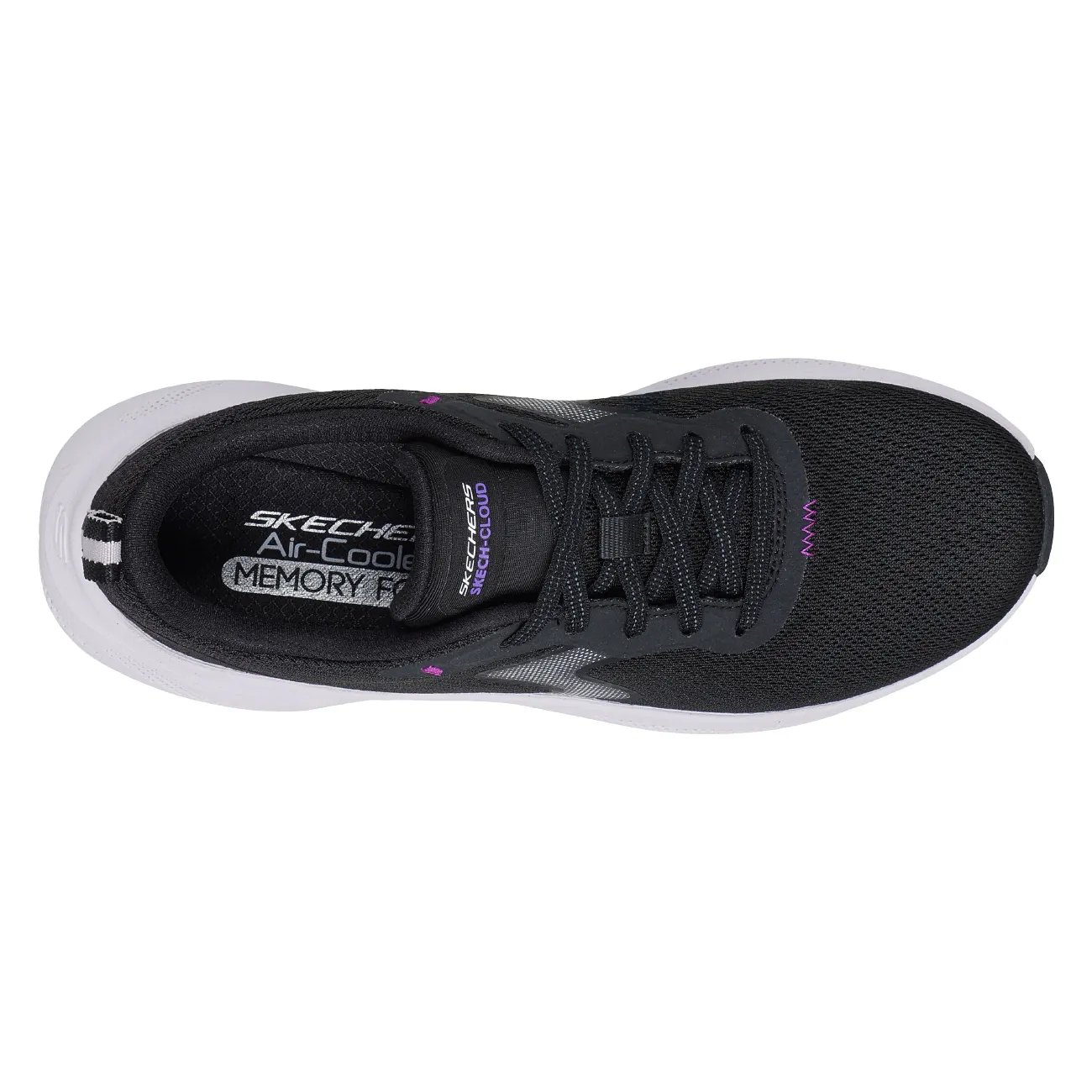 Women's Skech Cloud-Smooth Wave Running Shoe